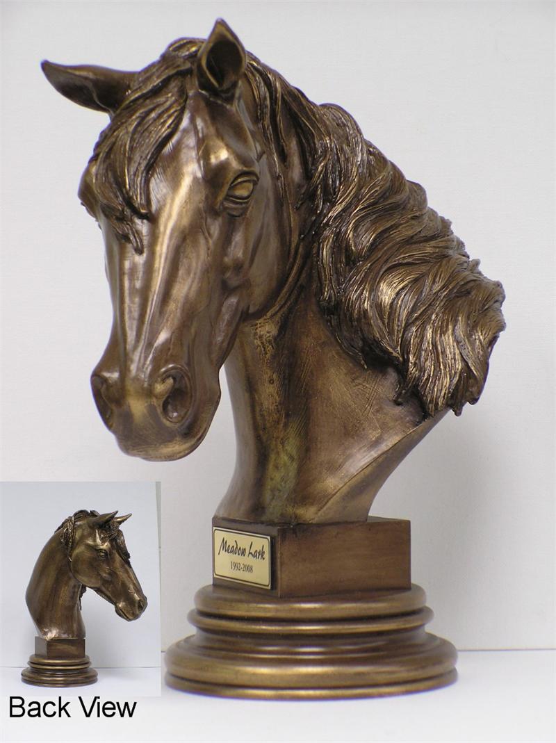 horse bust
